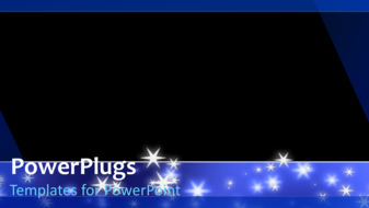 PowerPoint Template - An abstract background